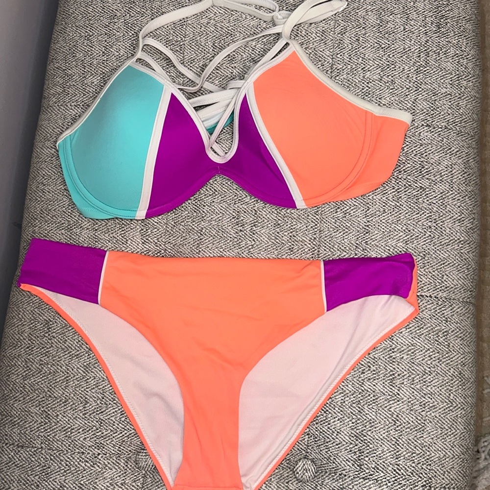 PINK bikini 👙 size Large